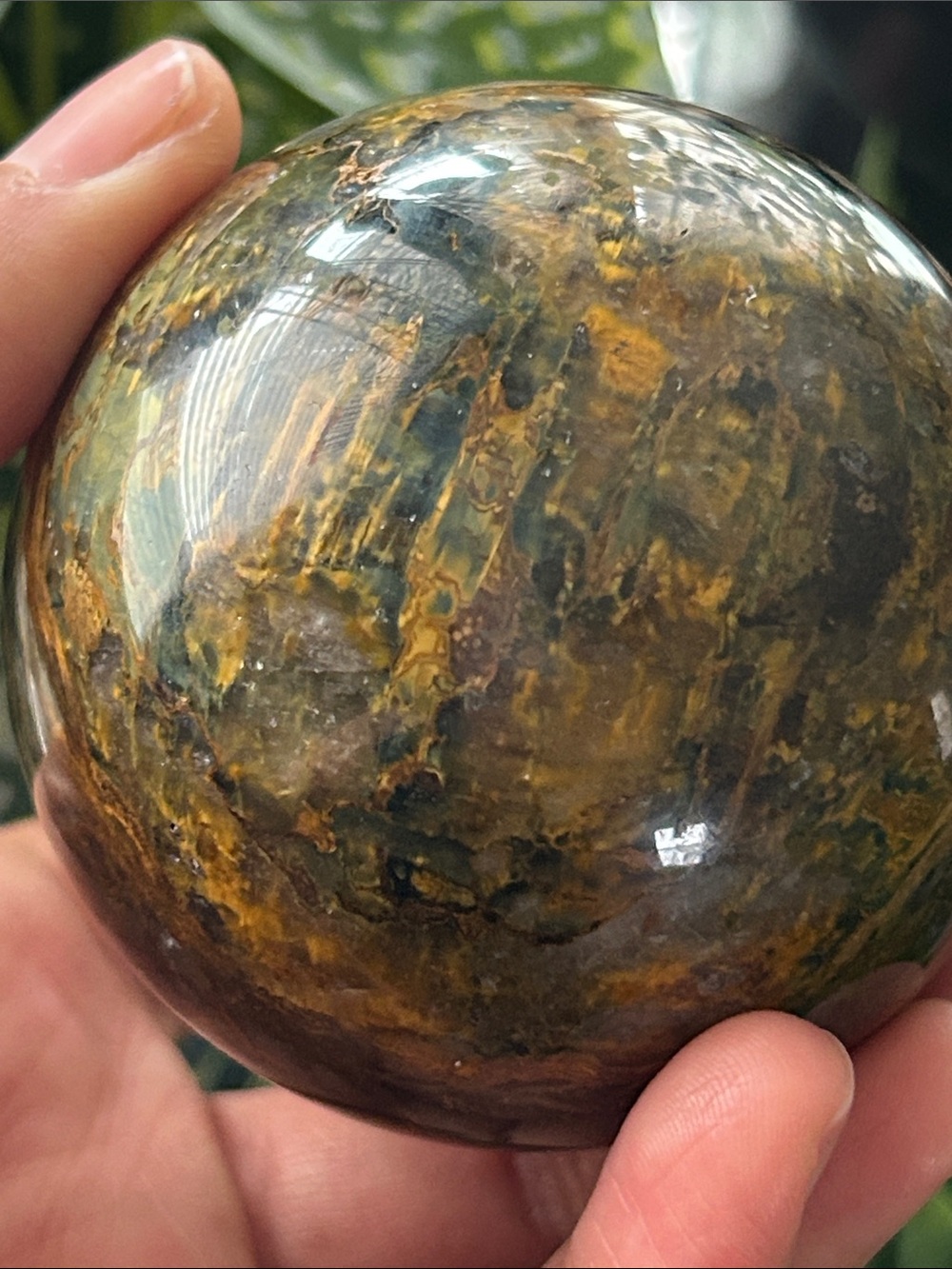 💎 Polished Pietersite Crystal Sphere 64mm